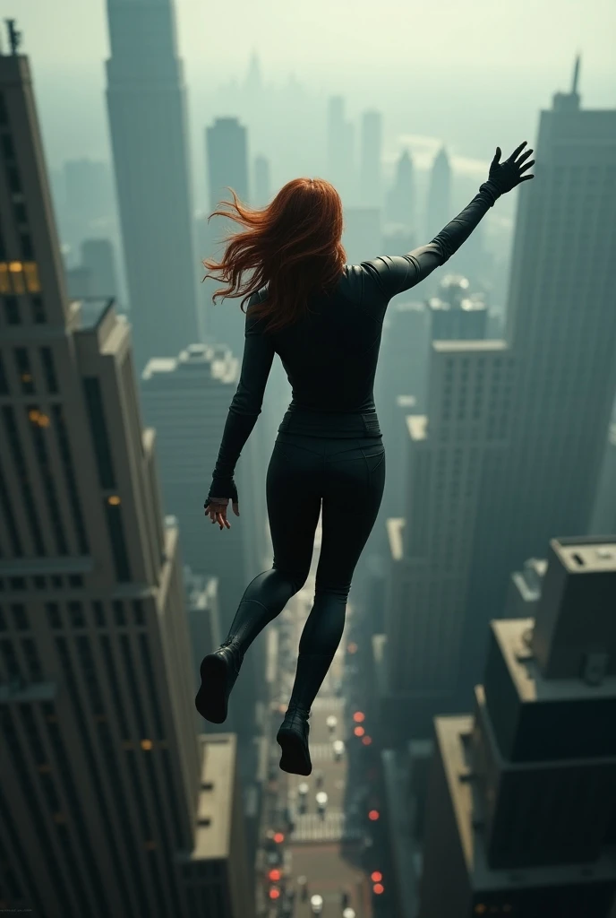 A 1000m beautiful giant stepping on the city --auto --s2