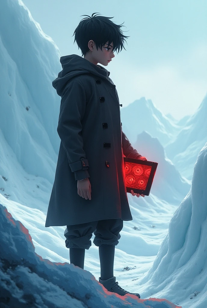 I'm a fallen god without summer,But I have a whole winter day waiting for you