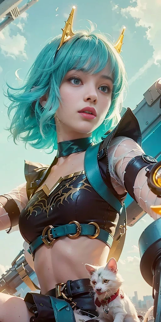 (((Multiplayer, Vivid Eyes, Man and Woman))), Best Quality, Realistic, Realistic, Award-Winning Illustrations, (Intricate Details: 1.2), (Fine Details), (Intricate Details), (Cinematic Light, Best Quality Backlight), Clear Lines, Sharp Focus, Official Art, Unity 8k Wallpaper, Ridiculous, Incredibly Absurd, Fantasy Art, (((Full Body Portrait))), RTX, ((Award-winning Triangle Studio Close-up Photo)), 1 Boy, (shut up), best quality, 4K, beautiful mysterious creatures, female, flying, surrealism, masterpiece by ncwinters, in a mysterious country town, masterpiece, intricate details, ff14style, urban painting, bridge, river, giant mushroom, landscape, bright colors,