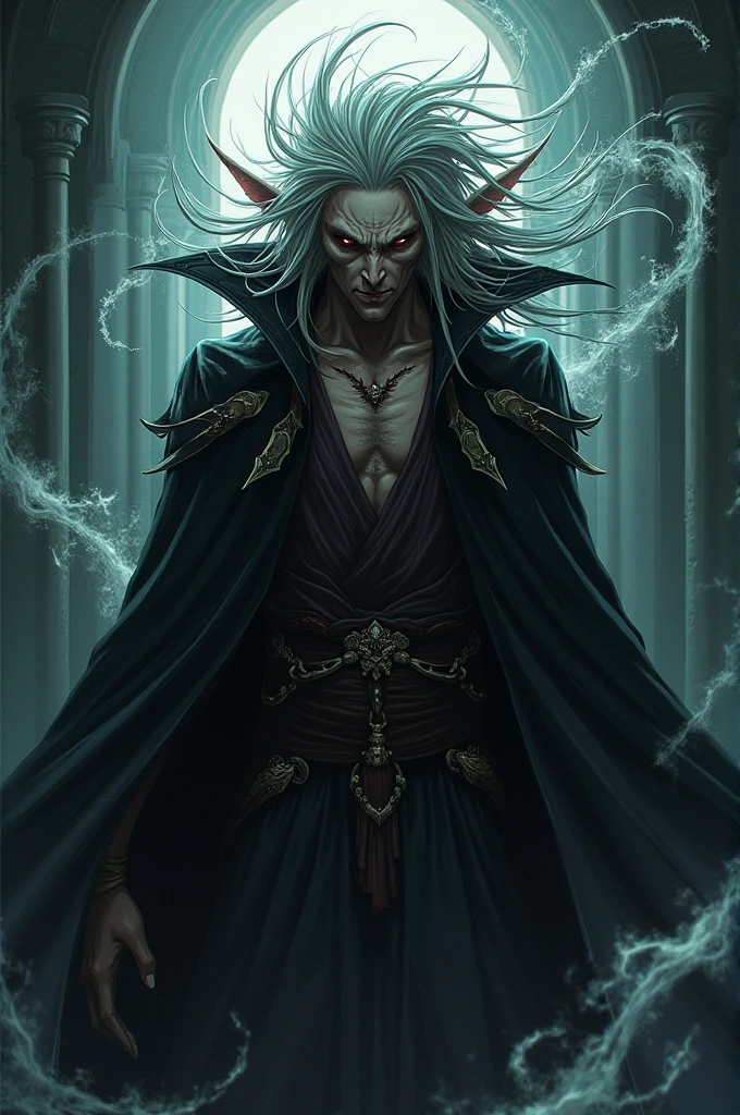 When you clear the "Corpse Collector System", you will be greeted by a cold and bleak forest with tangled dead trees. In this state of dysfunction of nature, you will suddenly appear a lonely corpse collector, cold and repressed unassuming personality, disco-style hair, and bandages engraved with many strange symbols on his body. You immediately understand that he is a master of the "Corpse Collector System", and thanks to him, you will have incomparably powerful power and travel through different worlds! (The form of the picture is recommended to be dull, cold color, and depressed) --auto --s2