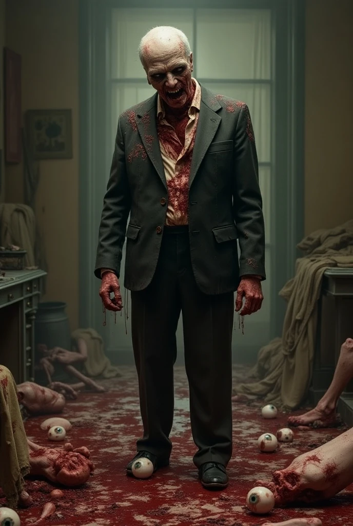 The Simpsons&#39; Apu bloodied around corpses
