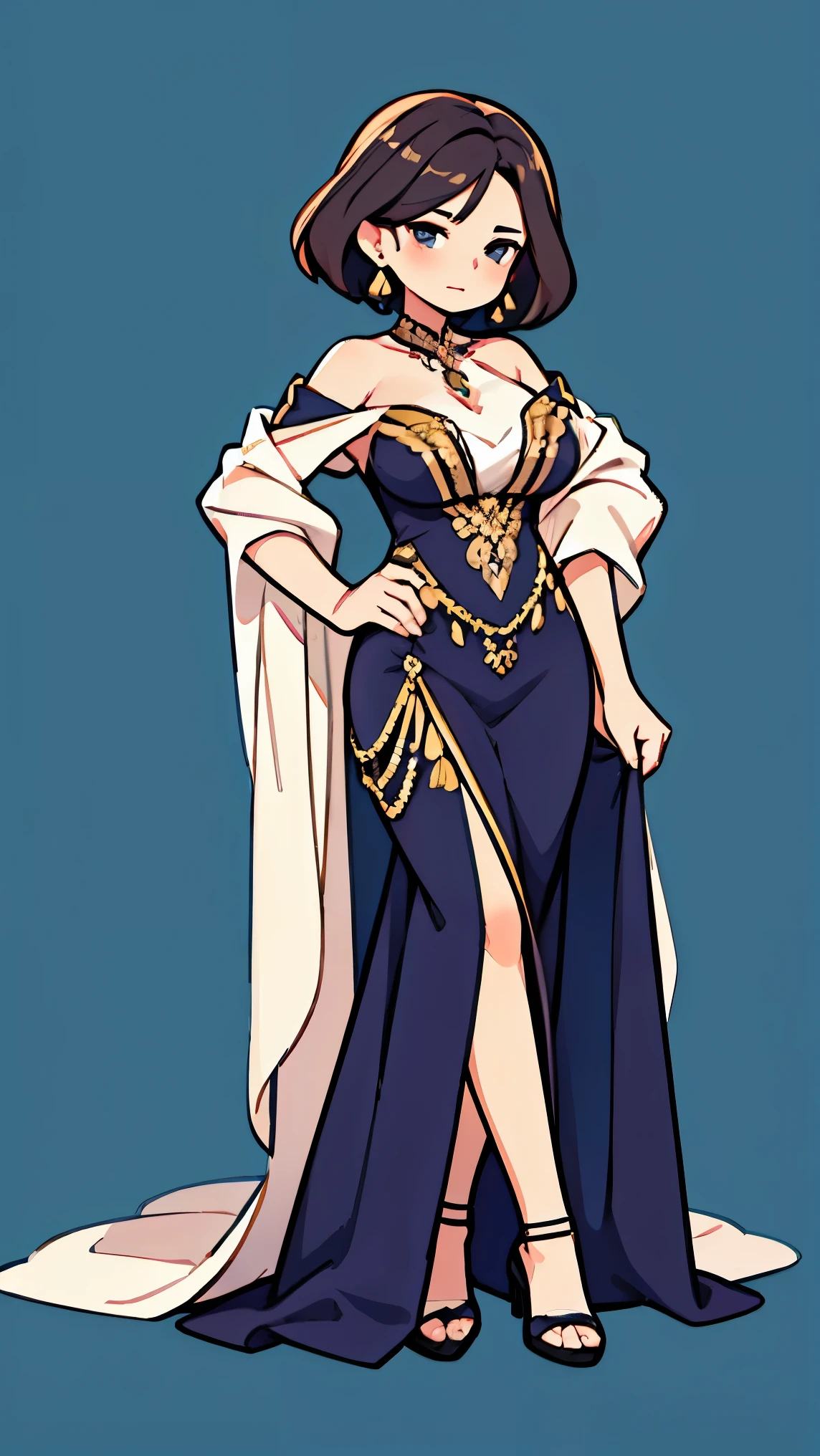 Royal sister mature woman full body photo