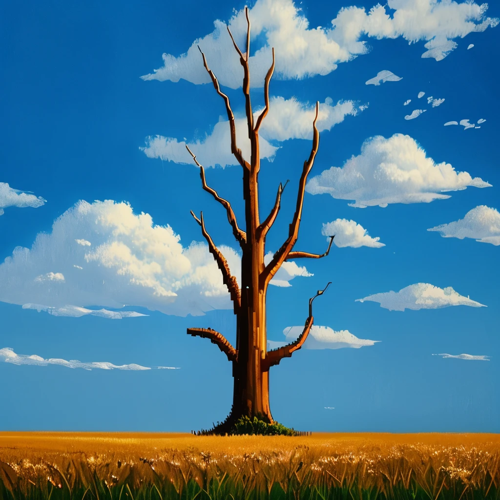 painting of a lone tree in a field with a cloudy sky, pixel art by Michael Sutfin, deviantart, pixel art, beautiful detailed pixel art, detailed pixel artwork, #pixelart, # pixelart, 32-bit pixel art, detailed pixel art, /r/pixelart, pixelart, high quality pixel art, pixel artwork, #pixelart:3, pixel art animation