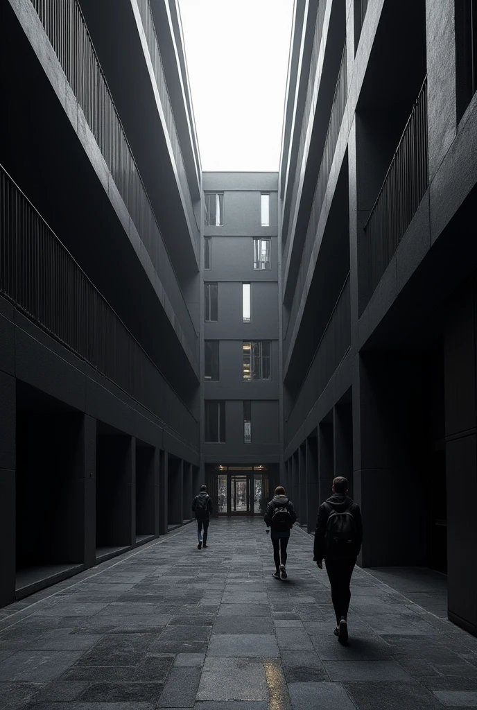 Blick auf den Boden, Courtyard with large buildings, Russlandnebenja, Dunkler Abend, Filmstill, (Cyberpunk), Neonlichter, 90-mm-Objektiv, VHS, Meisterwerk, best quality, (Filmkorn:1.1), ultra-high resolution, .RAW