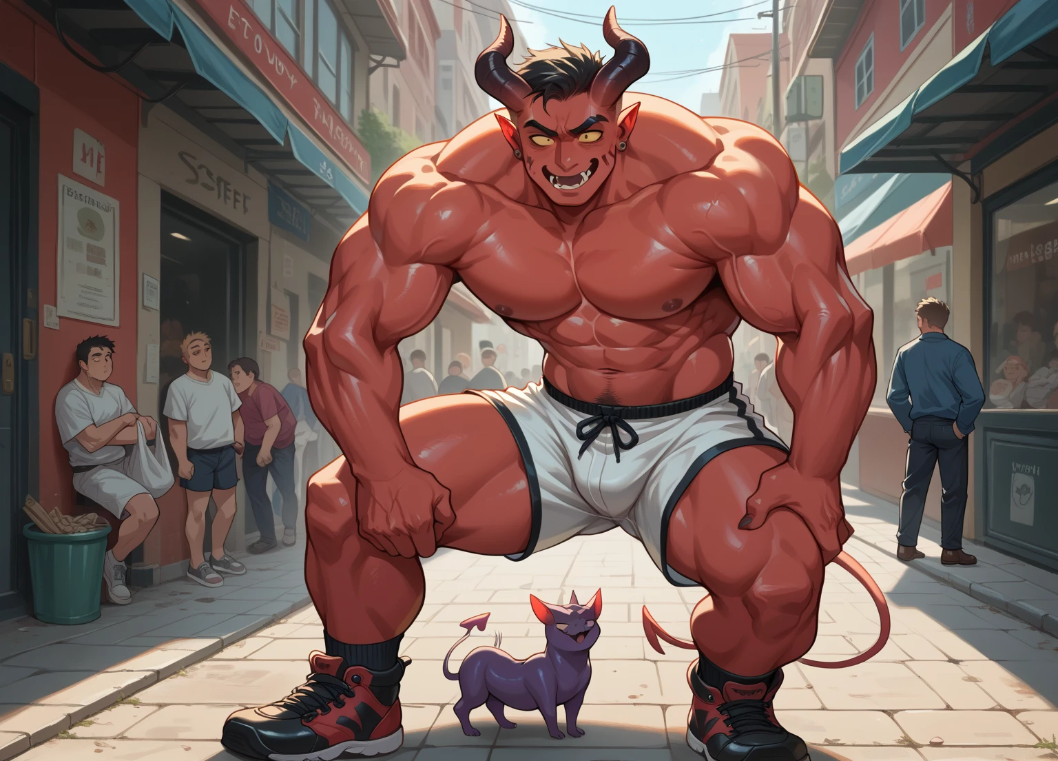 The pig titan the largest of the pigs the pig titan a large pig the largest of the pigs is a demonic pig god with large demon pigs and there are three large pigs Titans gods of all pigs and all heavy metal. I don't want people, just animals.. Get inspired by a black metal cover