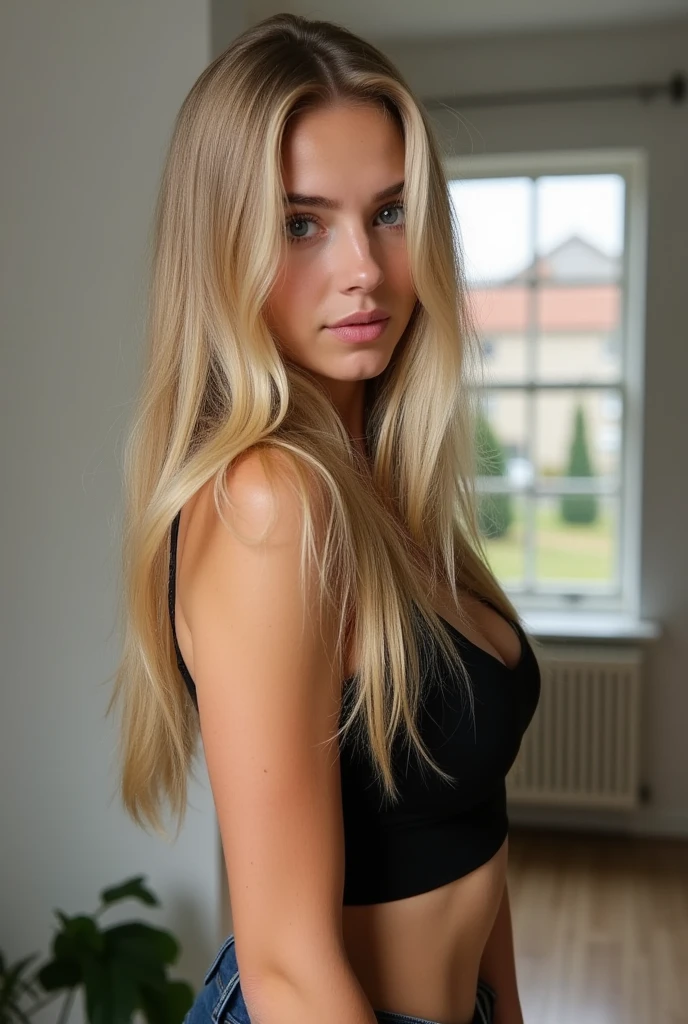 22 year old Swedish girl blonde hair