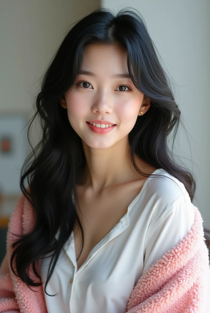 arafed woman with long black hair sitting on a couch, young cute wan asian face, headshot profile picture, gemma chen, a young asian woman, cindy avelino, yun ling, ruan jia beautiful!, girl cute-fine-face, 18 years old, sha xi, 2 2 years old, an asian woman, asian female