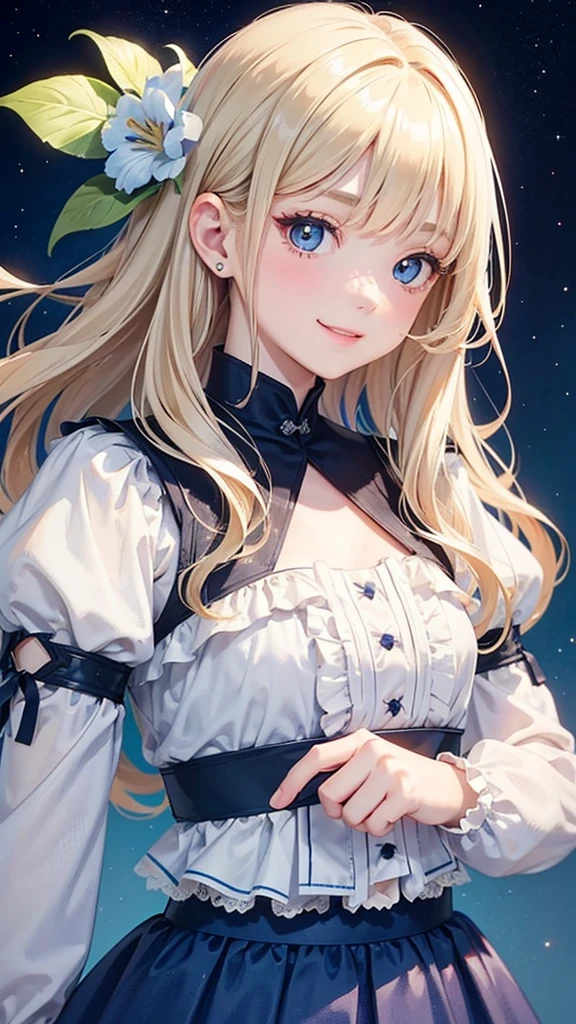 masterpiece、highest quality、High resolution、High-quality images、8k, 1 female、Skin Radiance、Texture of skin and clothing、Expression of fine eyes、shiny light brown hair,Girl with long braided hair, 頭のflower冠 , Manga inspired by Lee Jong-suk, Trending on deviantart, realism, detailed manga style, Manga art style, Perfect Line Drawing, Beautiful line art, digital manga art girl, K-POPアイドル, Beautiful Blue Eyes, Fuller lips, Gorgeous face with attention to detail, (cute笑顔), charm, Innocent, Side view, (Perfectly detailed face), (Beautiful Hands) Photorealistic images, Written boundary depth, Princess Hairstyles, autumn leaves, Romanticism, (髪の毛のflower冠), (fashionable), Fair skin, ((flower畑の背景)), (Full Shot Shot),(Whole body 1.4),cute,Front shot,(((Panty Shot))).White knitted off-the-shoulder,itting with legs apart,((White panties)),With a skirt on,((knee up)),Perfect hands,Perfect legs,flower