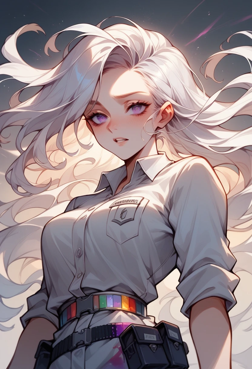 score_9,score_8_up,score_7_up,detailed, chromatic aberration, middle finger, from side,angry, zeroElie, black hairband, hair ribbon, long hair, ascot, uniform, long red sleeves, white dress, pencil skirt, belt, black pantyhose, white boots,
<lora:potat_chromatic_aberration_PDXL_v3:1.0> <lora:elie-pdxl-nvwls-v1:0.8>