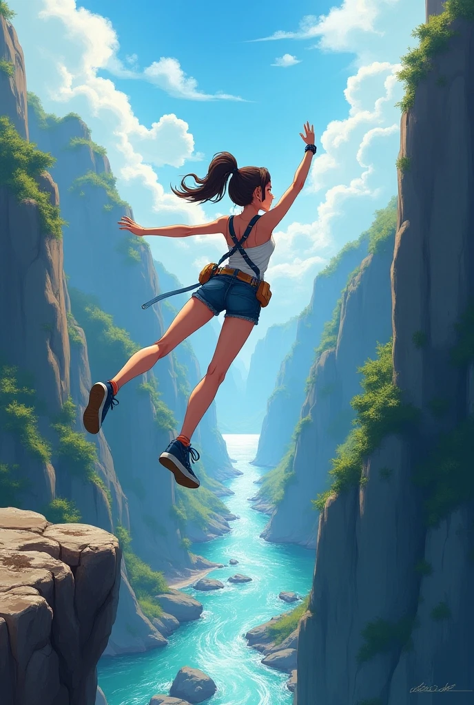 Picture of this character climbing the Skytree