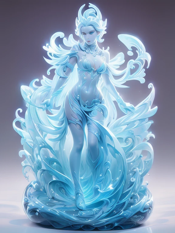 a glamour picture shot, of an elite model covered in fire walking on a icy catwalk, an extraordinary glamourous elite female model, ((full body: 1.5)),  ((anatomically correct: 1.5), (ultra detailed face: 1.2), best detailed face, orange hair, long hair, lush hair, glam hair cut, blue eyes, delicate face, light make up, wearing intricate detailed dress, glamour dress, haute couture dress, elite fashion dress, FireMagicAI,  small cleavage, wearing high heels, elegant high heels, she wears diamond necklace, she is covered in fire, she walks on an icy cat walk, image reflecting in the ice IceMagicAI, vibrant, Hyperrealism style, vibrant, Ultra-high resolution, High Contrast, (masterpiece:1.5), highest quality, Best aesthetics), best details, best quality, highres, ultra wide angle, 16k, [ultra detailed], masterpiece, best quality, (extremely detailed) RAW, chumbasket art style, photograph, photograph