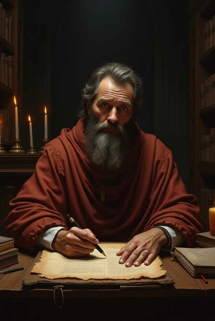 Create an image about the book The Confessions of Saint Augustine