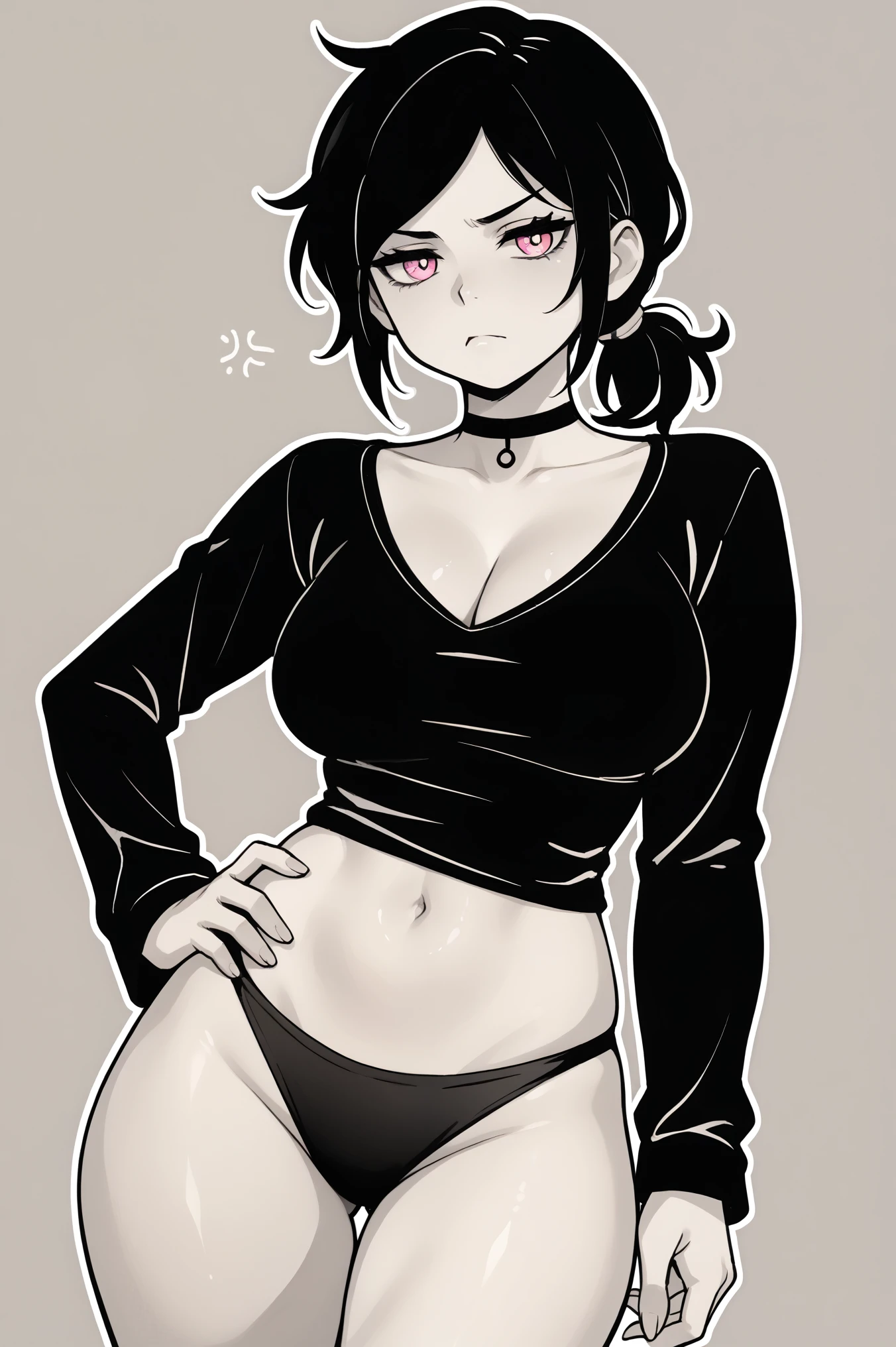 Ashley Graves, tight shirt, seductive, realistic, best quality, masterpiece, ultra detail, ultra high res, extreme detail
