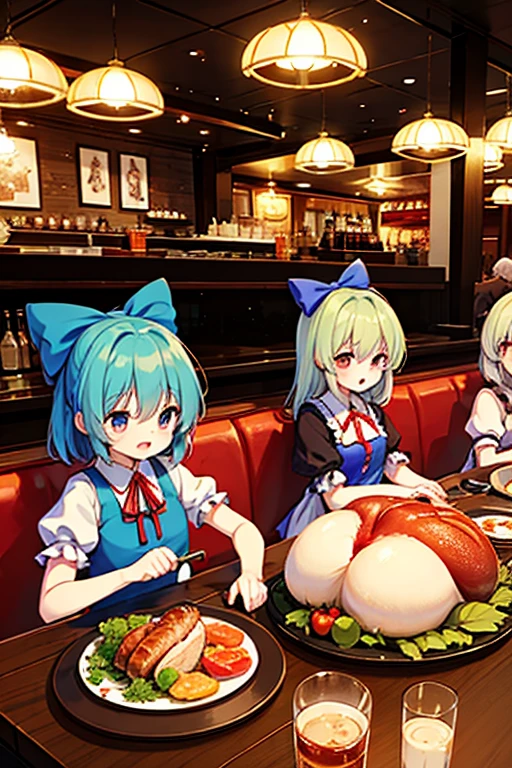 (NSFW:1.5)、(Male Focus:1.5)、Party of guys and kinky beautiful girls、karaoke room、Idol with a ribbon wrapped around the body、Parti、cracker、Balloons、There are 5 girls sitting at a table with food and drinks, Smile、exciting illustration, lo-fi illustration style, beautiful painting of friends, Fun people in the house々, Cartoon style illustration, Cheerful atmosphere, detailed fan art, colorful illustration, high quality fan art, in style of digital illustration, Illustration style, Cute illustration, in the art style of 8 0 s anime、celebration、piece sign、pretty pose、Love Live Taste、Symphogear Drawing、Aikatsu!Drawing、(Pripara Drawing:1.8