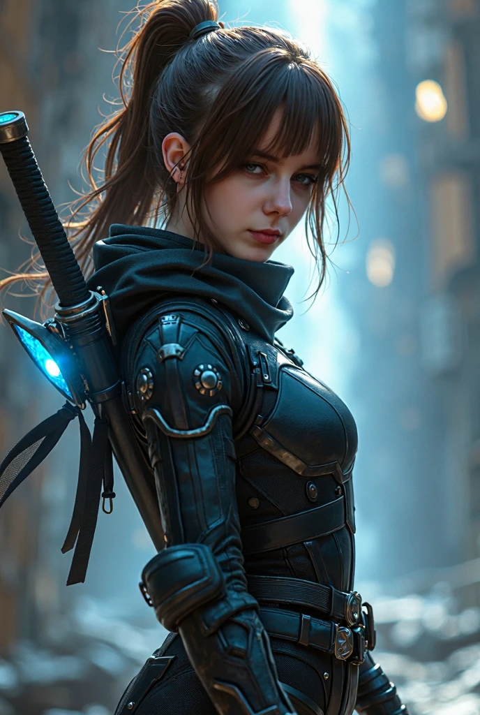 The captain of the spaceship Chronos, homem jovem, com barba rasa, olhos expressivos, junto com Amanda a hacker, com cabelos roxos e olhos espressivos, procurando armas para atacar a equipe da Chronos na batalha que se aproximava. Estilo cyberpunk, 8k, Arte Splash, Ink Spinning Style, contorno, hiper-detalhado, intrinsecamente detalhado, Motor irreal, genie, tela inicial, cores complementares, arte conceitual de fantasia, 8K resolution, Obra-prima da Arte Desviante, oil paints, heavy strokes, artes de salpicos. respingos de tinta. salpicos de aquarela. pintura detalhada. High definition. Cartoon. Estilo Ashley Wood.
