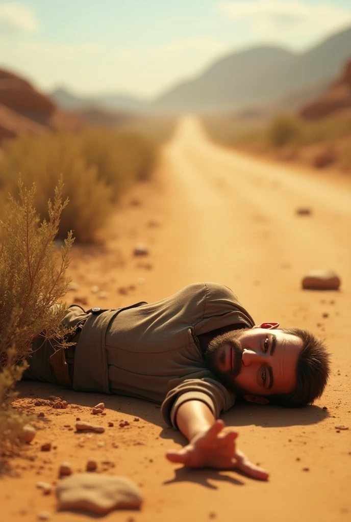 A man died roadside without food
