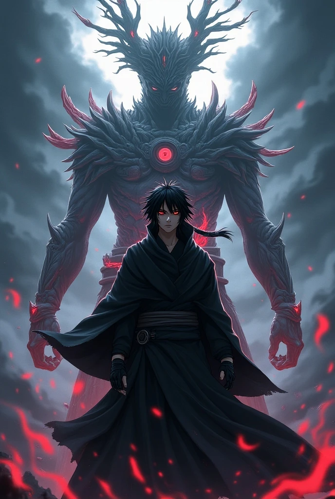 Anime, strange demons with multiple limbs, Dark surroundings