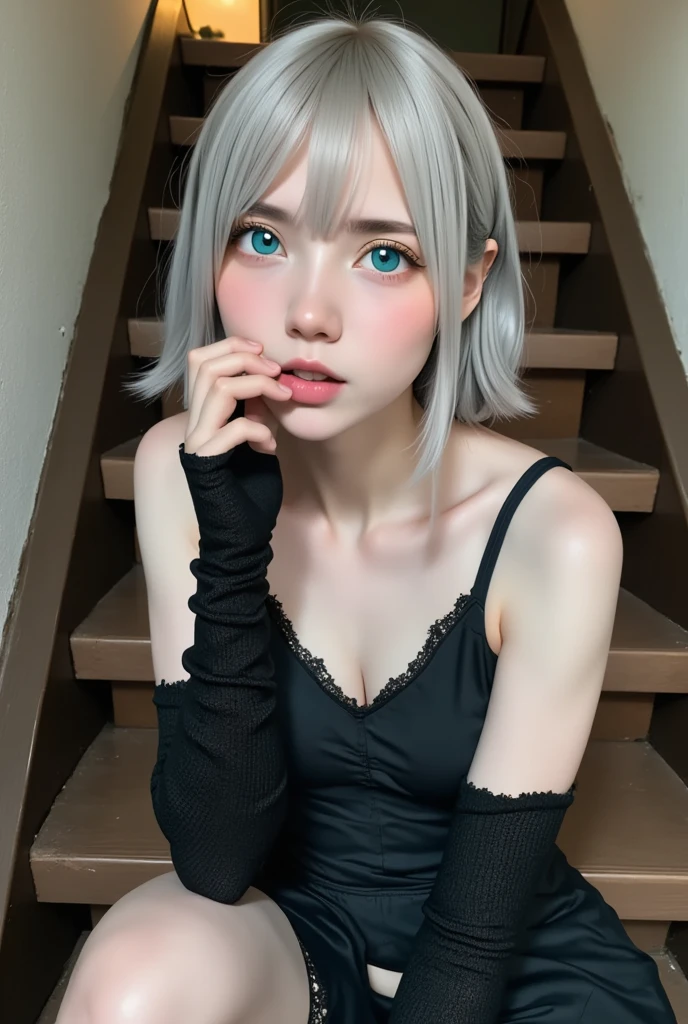 Game Art,Best image quality,Maximum resolution,8k,(A bust photo),(portrait),(Head close-up),(Rule of Thirds),Unreal Engine 5 rendering works,20 year old girl,((Queen)),The eyes are very detailed,(Large Breasts),Elegance and nobility,Movie Lighting,Ray Tracing,Game CG,((3D Unreal Engine)),OC rendering reflection mode,4K,Ultra-clear,Sensual,Translucent lace,Fair and plump figure,Pretty Face,Glossy Gel Coat,身着华贵礼服的Queen,Crystal Gem Crown,Necklace jewelry,blue eyes,Black tattoo(whole body),The tattoo is very three-dimensional,Gorgeous and intricate tattoo designs,Ultra-clear portrait,Sexy thick lips(Red lipstick),Gorgeous and exquisite costumes,apply lipstick,Very plump figure,bend over,Unboxing with hands,White buds