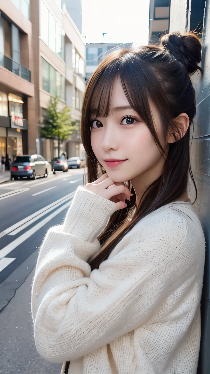 good morning、20-year-old、Fair skin、Black Hair、smile、

