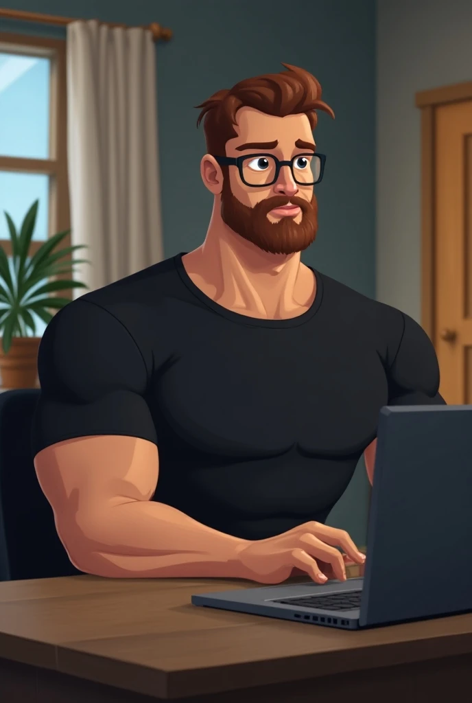(highest quality:1.5), (masterpiece:1.5), (Radio booth:1.1), white wall, on the table, (Japanese:1.1), crew cut, macho, huge body, 46 years old, Completely naked, having sex insert, sunglasses, expression of agony, composition from above