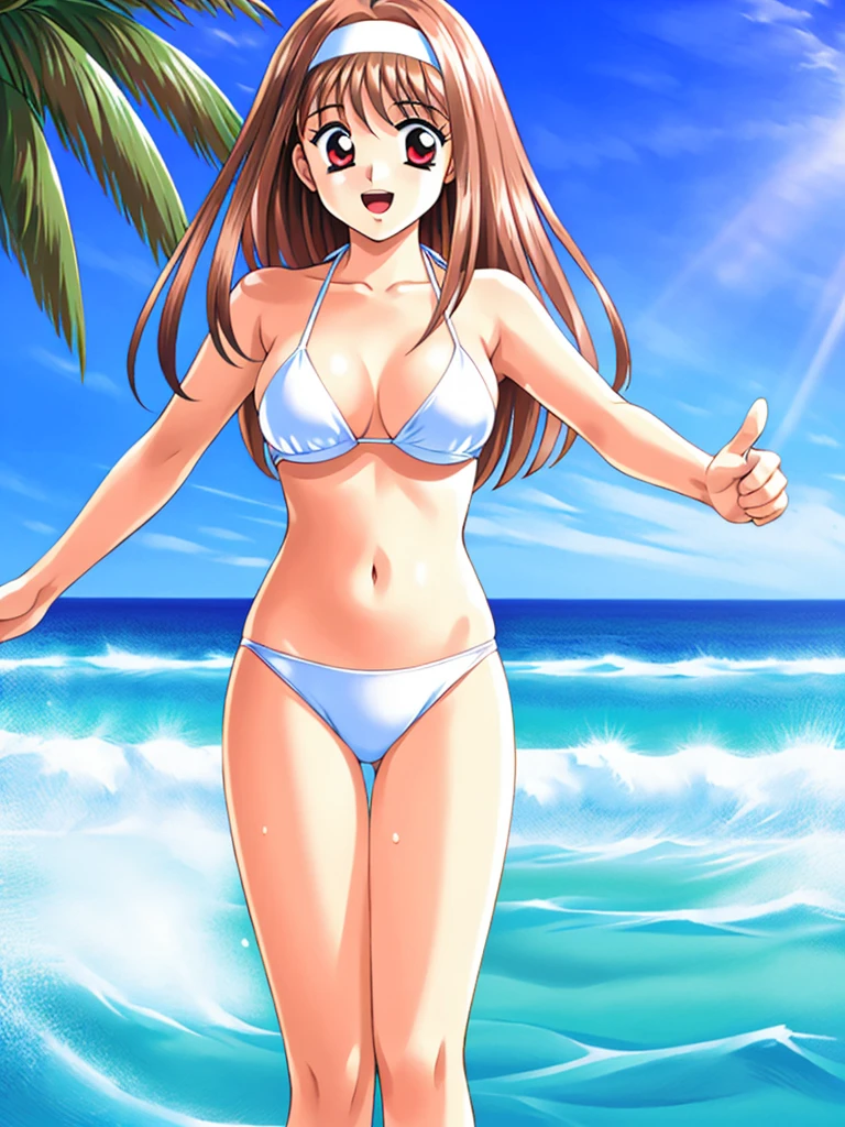 nsfw,(super fine illustration,8K CG wallpaper,best quality,extremely detailed,ultra high res,best aesthetic),(cowboy shot,from front), 1 girl, idol master,(iori minase),14yo,(brown hair), (medium long hair),(forehead:1.1),((pink eyes)),shiny hair, shining eyes, delicate line tail face, sitting, spread your legs, leaning forward, open your mouth, (glin),(smile:1.5),(one eye closed:1.5),((small height:1.1)),((petite:1.1)), ((flat chest,very small breast)),(ahegao:1.5),((stick out tongue:1.3)),(sit on beach mat), Completely naked:1.5), (very small breasts), (,(squid belly),glowing skin:1.3), (Sweat:1.4), (pubic brown hair:1.4), (open vagina:1.3), (bukkake:1.7),(cum on Face:1.5),(cum on hair:1.5),(cum on armpit:1.5), (siting), (squatting),(vaginal penis:1.2), testicle, (a man:1.2), hetero, (lady sit astride on man:1.3), (sex,lady on top,ass pov), (intense sex:1.7),(look at camera),(background,Midsummer, deserted island, beach, outdoor,perfect lighting:1.5),(look at camera),(((multiple boys:1.9, peeing on a girl,multiple penises:1.9, gangbang))),(happy:1.5,love:1.3),(dynamic pose),(spoken heart:1.5),(peace sign:1.5),(ahegao:1.5),(green:1.5),(Commemorative photo:1.5),