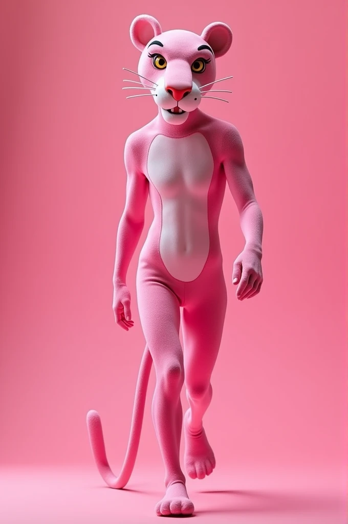 Pink Panther personification of jewels