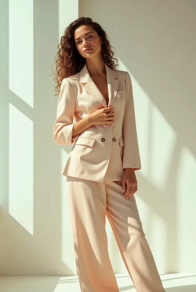 Can’t decide what to wear today? This outfit might inspire you! 🌟 A chic blazer, high-waisted trousers, and stylish heels for a look that's both comfortable and elegant all day long. #OutfitOfTheDay #FashionInspo"