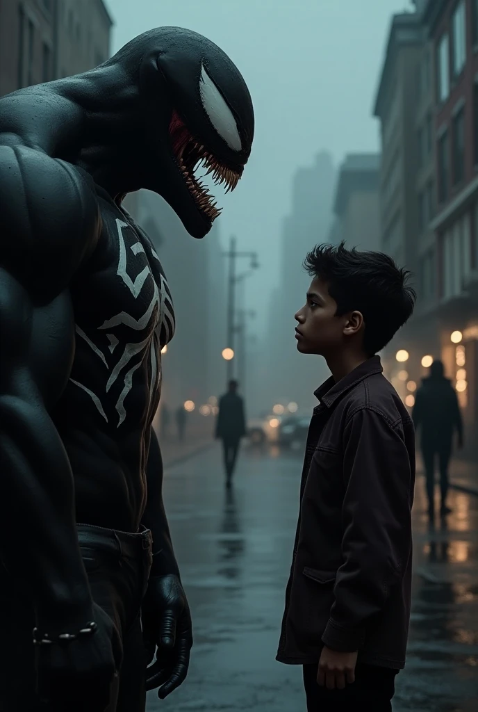 Venom combined with Superman