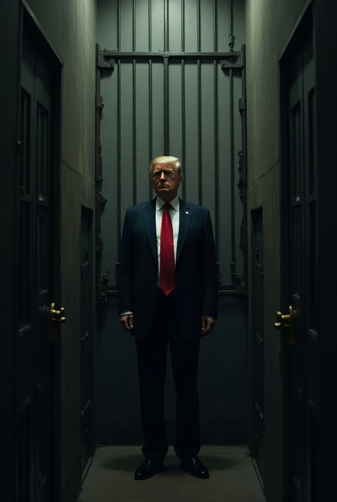 trump beaten while in custody