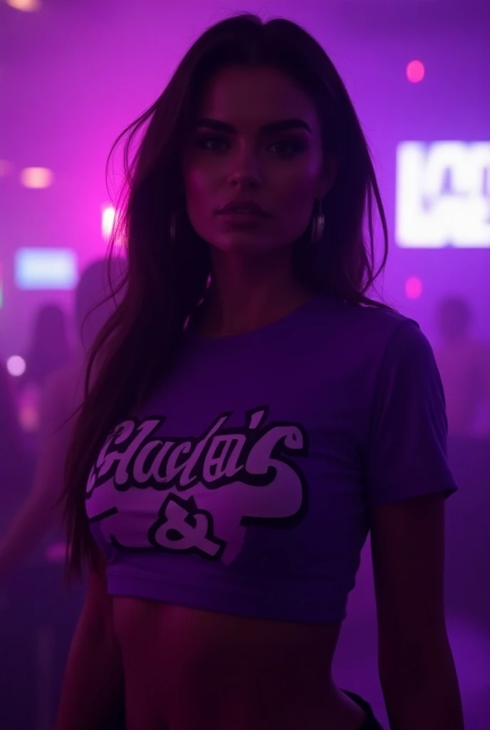 megan fox, leather leggings , sexycrop top,nightclub dance,beautiful detailed face, big tits