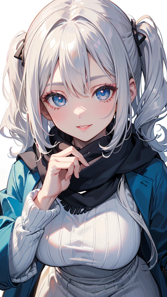 masterpiece , modern, Verism, masterpiece, super detail, best quality, 4K ,((Adult face)), woman,Wearing a white coat,Mature woman