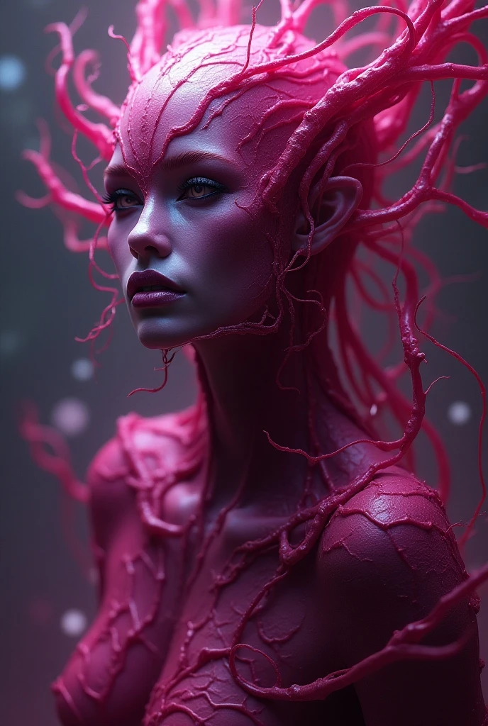 32K(tmasterpiece,k hd,hyper HD,32K)curlies,Flowing rouge,ponds,zydink, a color, lizardfolk (Silly girl), (Silk scarf), Combat posture, looking at the ground, Flowing rouge curls,Green emerald tiara, Chinese long-sleeved rose gold garment, (abstract ink splash:1.2), Pink lotus background,Water lily flower protector(realisticlying:1.4),Rouge hair,Autumn is in full swing,The background is pure, A high resolution, the detail, RAW photogr, Sharp Re, Nikon D850 Film Stock Photo by Jefferies Lee 4 Kodak Portra 400 Camera F1.6 shots, Rich colors, ultra-realistic vivid textures, Dramatic lighting, Unreal Engine Art Station Trend, cinestir 800,Large curls,Flowing rouge