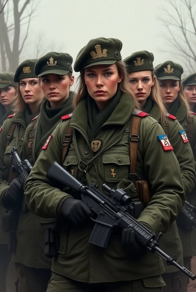 general soviet women army war on berlin