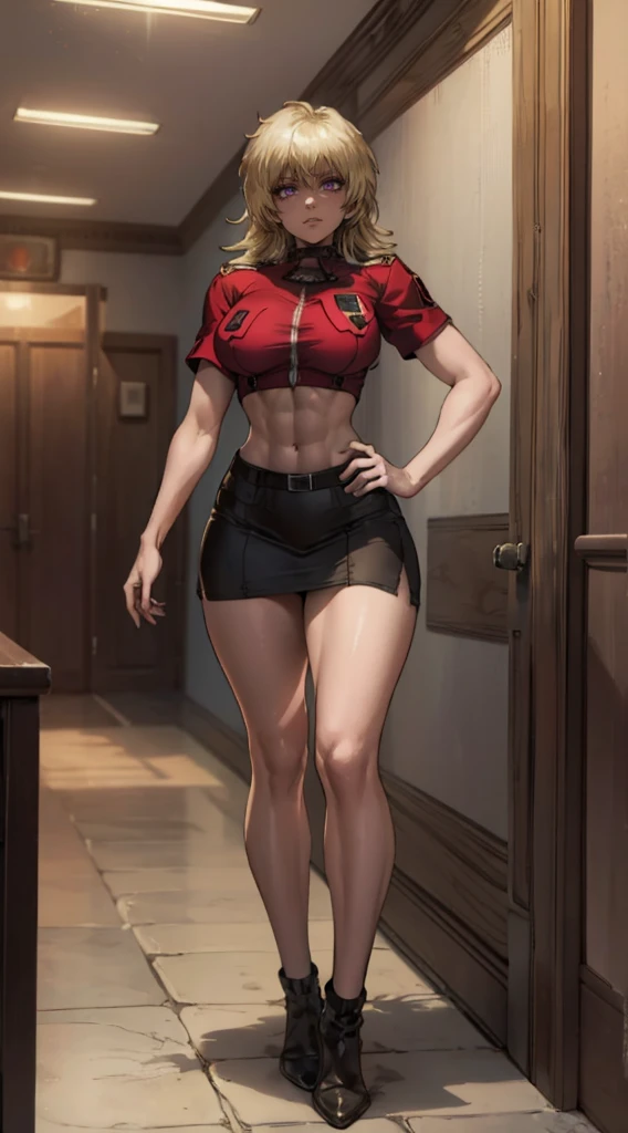 (((medium boobs))) (((huge ass))) beautiful and cute lady, wearing only a black micro bikini, with panties on her ass, mischievous smile, at school, (muscular ass), (small waist), ( butt only), (((Ichika Amasawa))), white skin, red ribbons in hair, (((bright yellow eyes))), good anatomy, perfect hands, (perfect muscular legs), thin waist, muscular abdomen, using a black high heel shoe, (((full body photo))), (standing), (((looking at me showing me her huge muscular ass))), (Hair color Magenta ), camera under the ass, straight hair, (((Twintails))), extended hair, (extended yellow eyes), anime, minimalism, anime style, ray tracing, cinematic lighting, glow, JPEG artifacts, bright light, divine rays, backlight, symmetry, panorama, Sony FE, hard drive, masterpiece, accurate, anatomically correct, Super detail, best quality, hard drive, Loudest, 16k