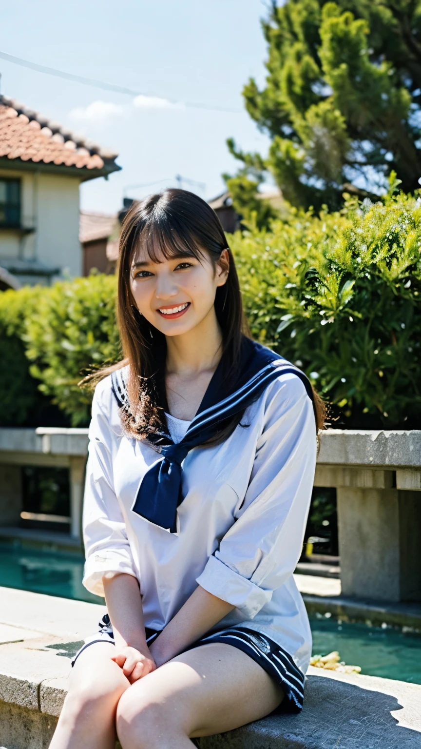 Big Breasts sailor suit