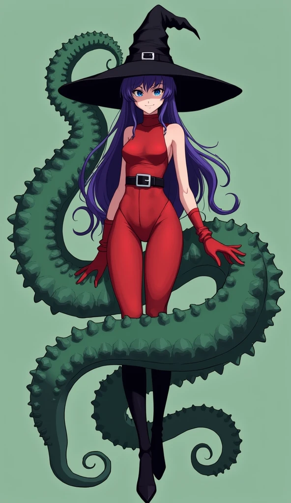 there is a woman with a snake around her neck, some tentacles are touching her, fine details. cheered up. tentacles, covered with tentacles, tentacles around, many suckered tentacles. hybrid, twisted tentacles, many tentacles, tentacle, tentacle monster, tentacles, single tentacle, big tentacle sneak around, slime and tentacles