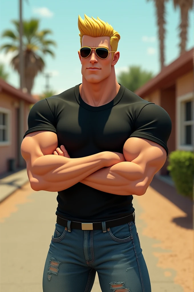 Masterpiece, a extremely realistic photo of an insanely handsome 50s attractive fisherman by the ocean, full body, big beefy man, ripped checkered, exposed body, raunchy, toned body, beach, summer, sunny, running, action scene, soft lighting, muscular, extremely charming, kind smirk, dimple, fishing tools, boats, fish by Craig Mullins, Greg Rutkowski, painterly style, central composition, huge bulge, big hands, big feet, big nose, blonde hair, insanely handsome.