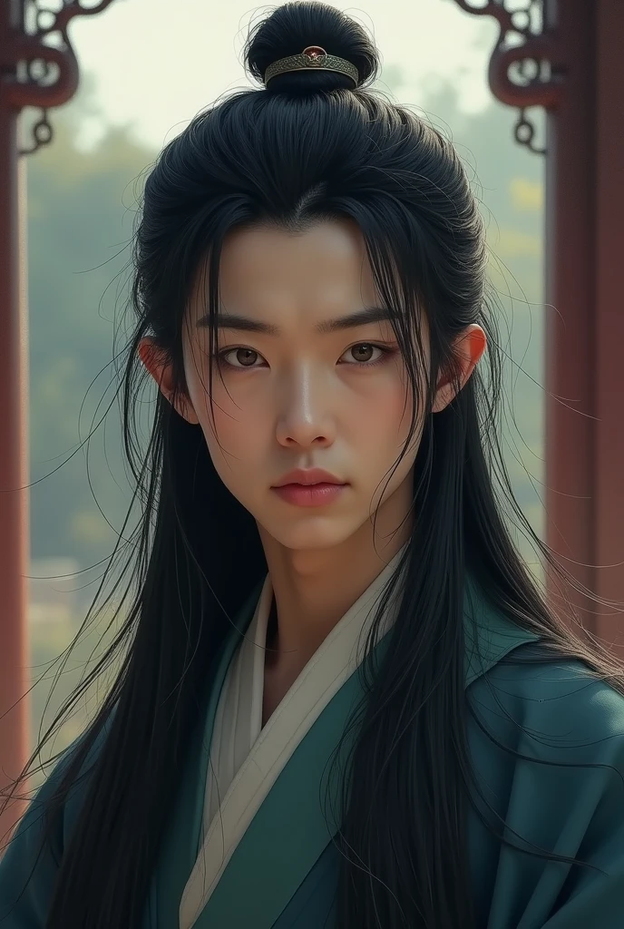 男性,黑色眼睛,(masterpiece),best quality,Anime,merge,colorful,vibrant colors,illustration,artstyle,fantasy,realistic,动画,(photo_\(medium\):1.0), by Antonio J. Manzanedo, by Jeremy Lipking,光滑,