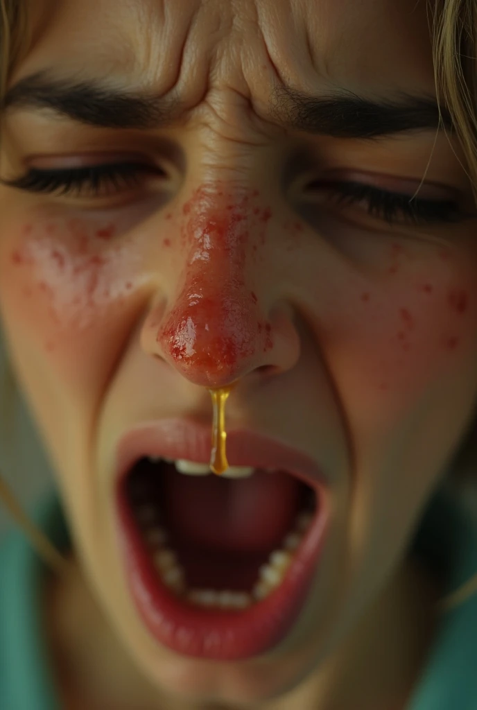 (beautiful screaming nude Irish woman), (eyes open), (terrified expression), (((frightened expression))), (((startled expression))), (((crying))), (((shouting))), (clear resin face), (face made of clear resin), (face turning into clear resin), (head made of clear resin), (body turning to clear resin), (body made of clear resin), (clear resin body), (skin becoming clear resin), (face turning to clear resin), (head turning to clear resin), (arms turning to clear resin), (hands turning to clear resin), (clear resin hands), (clear resin fingers), (skin made of clear resin), (clear resin skin), (hair made of clear resin), (ASFR), (turning into clear resin), (becoming clear resin), (winter forest background), (((running))), ((((half made of clear resin, half made of flesh)))), side profile