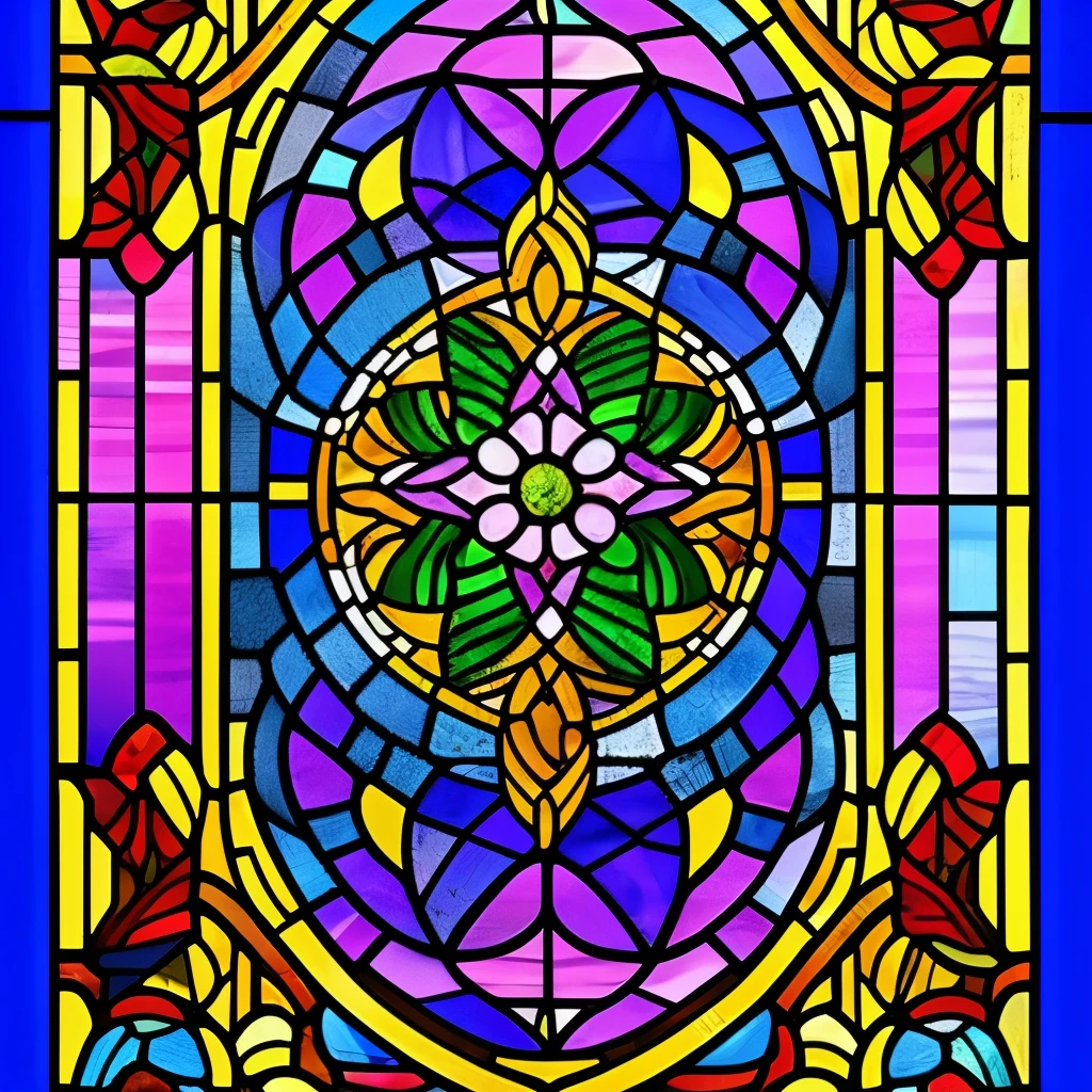 a stained glass window with a blue flower and leaves, glowing stained glass backdrop, stained glass style, stained glass, stained glass art, amethyst stained glass, gothic stained glass style, stained glass!!, stain glass, intricate stained glass, stained glass window, beautiful stained glass window, stained glass window!!!!!, backlit stained glass, stained glass windows, glass window