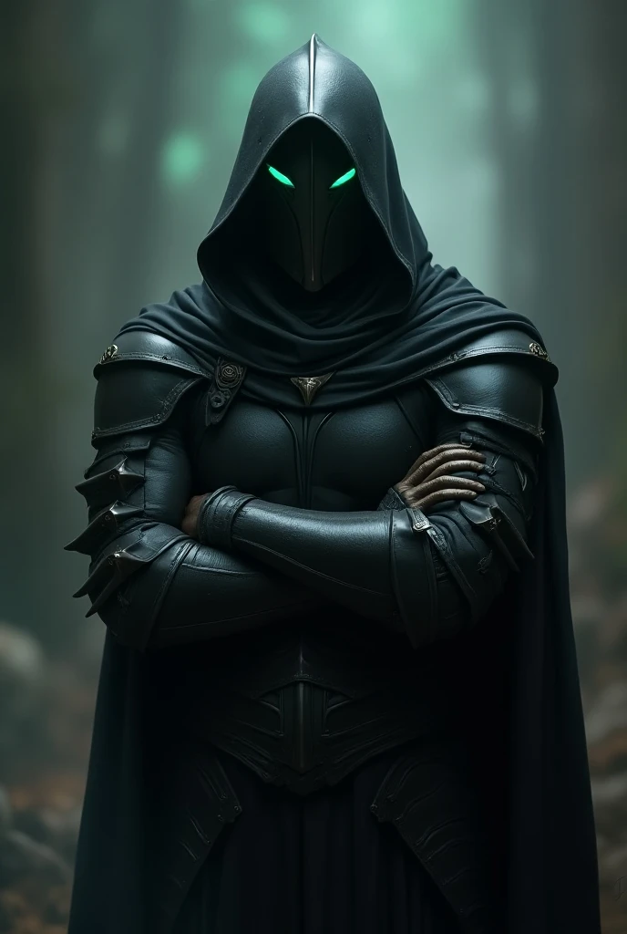Killing representative,Black, green, blue and white armor,Muscles are strong,Wear the Grim Reaper cloak,Sheep's hooves feet,The background is a terrifying hellish environment,Image quality: Ultra-high detail CG,The background is dark and the light is dim,Show the air of killing,There are hellfires and dead souls around。(tmasterpiece, Excellent image quality, hyper-high detail, horror theme, deep dark background, low illuminance, The details are unbeatable)