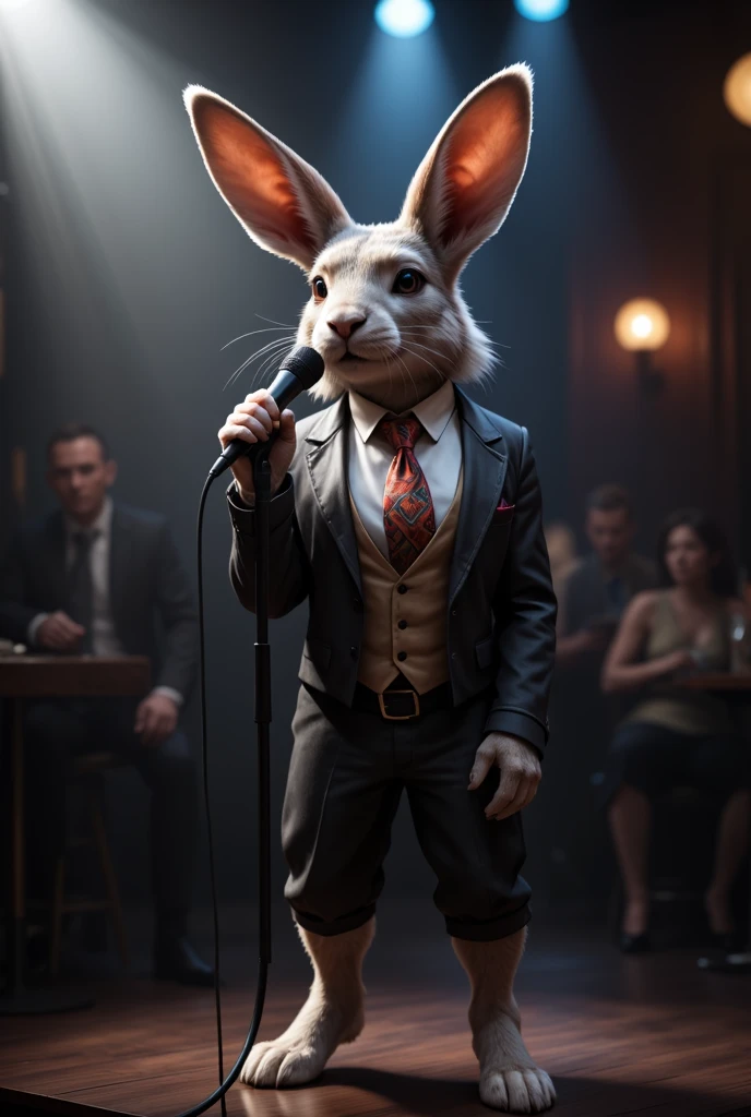  anthropomorphic rabbit singer,