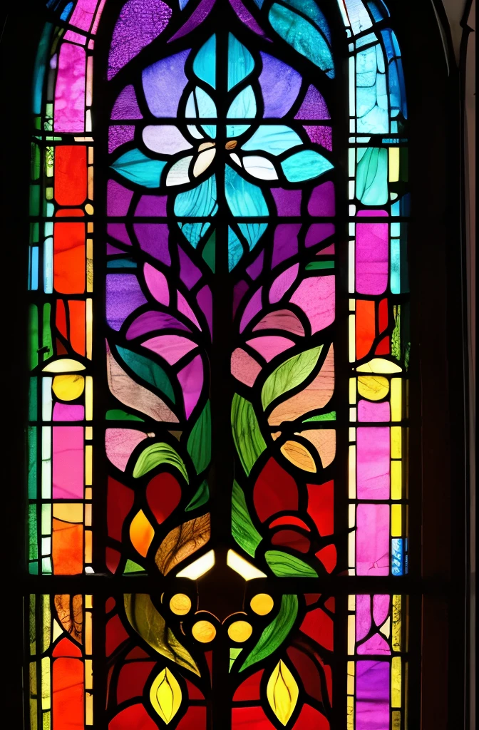 a stained glass window with a blue flower and leaves, a detailed painting by Android Jones, behance contest winner, art nouveau, glowing stained glass backdrop, stained glass style, stained glass, stained glass art, amethyst stained glass, gothic stained glass style, stained glass!!, stain glass, stained glass window, intricate stained glass, beautiful stained glass window, stained glass window!!!!!