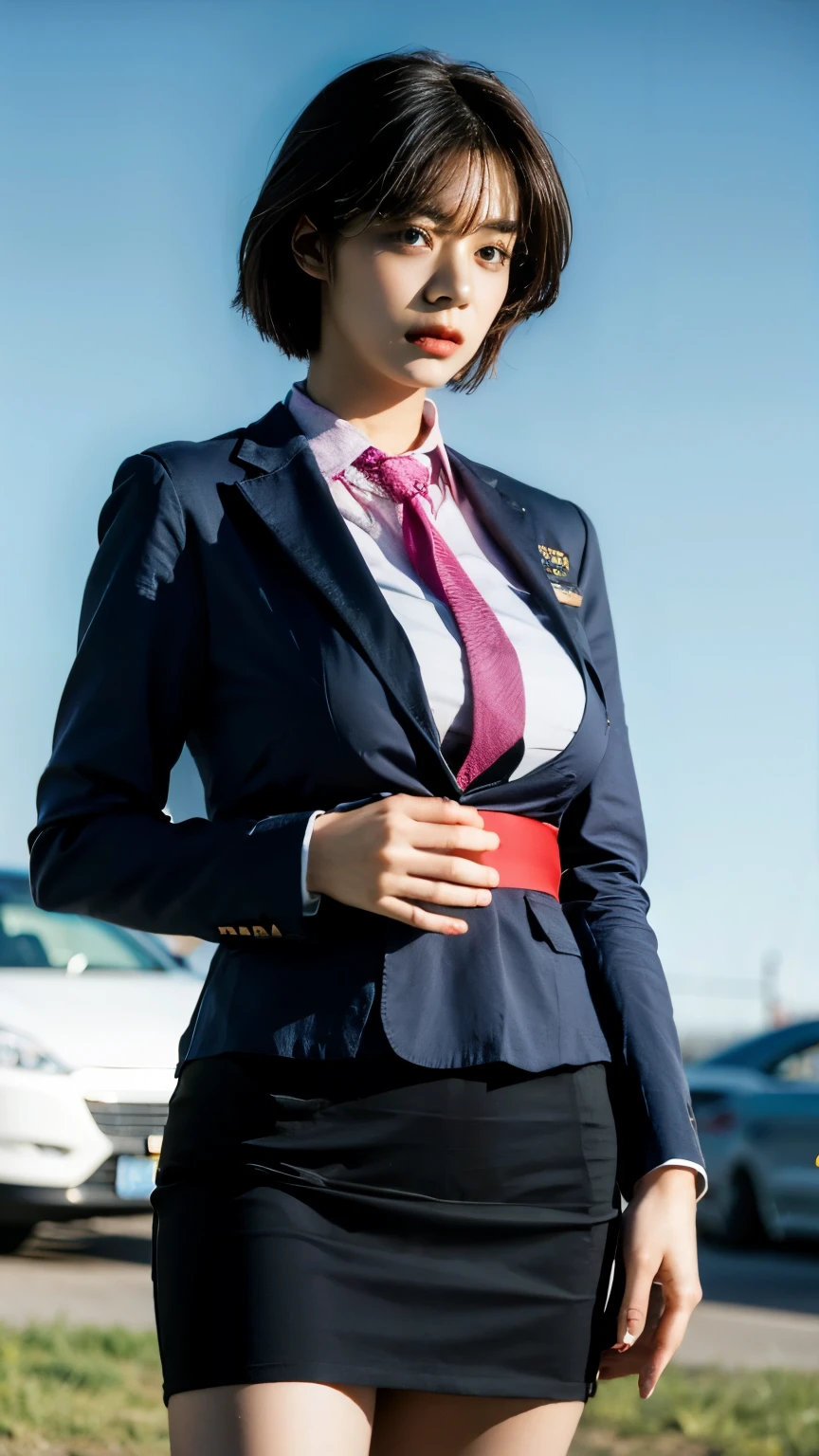 Big Breasts Stewardess