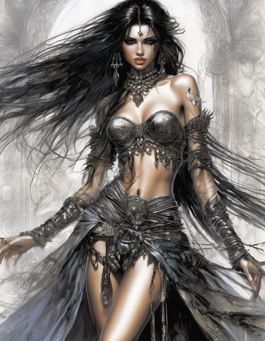  Hyper photo realistic picture perfect luis royo dark fantasy 