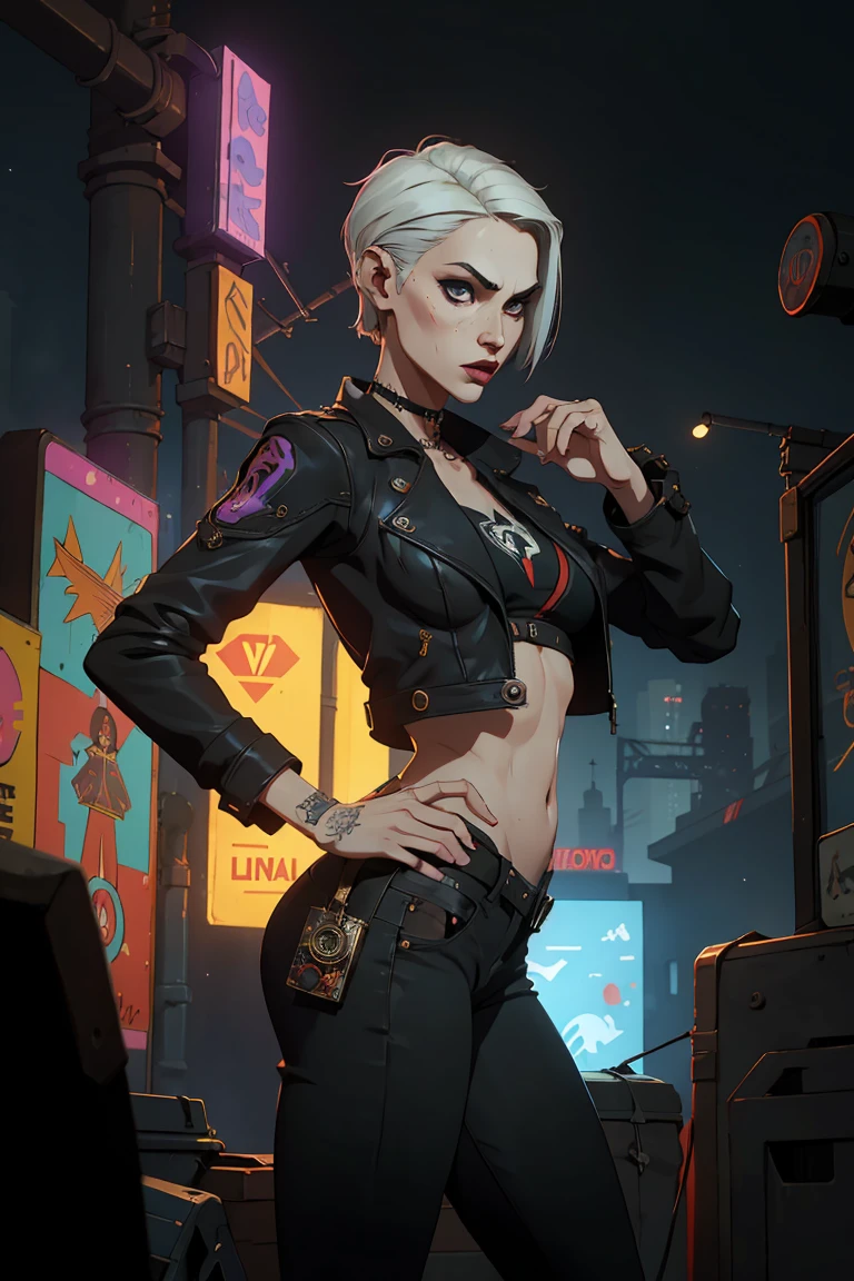 (masterpiece, top quality), (medium),official art, beautiful and aesthetic:1.2),(gwen:1.3), (fractal art:1.3), total drama island, (teal hair), ((black button up shirt)), from side, (slendered abs:1.2), choker around neck, black skirt, black boots, looking at viewer,(((black lipstick))), stars in the background,((black gloves)),((gigantic breasts:1.5)), (short hair),((ultra detail eyes:1.5)),((extremely detailed CG unity 8k wallpaper,masterpiece, best quality)), ((ultra-detailed:1.5)),(best illumination, best shadow, an extremely delicate and beautiful),(extremely detailed CG unity 8k wallpaper,masterpiece, best quality, ultra-detailed),(best illumination, best shadow, an extremely delicate and beautiful),(masterpiece), digital art, otherworldly, a burst of color, explosive energy, chaotic beauty, (hair flowing:1.2, hair glowing), (background: broken, shattered, fractured), (light: flickering, pulsating, radiating).