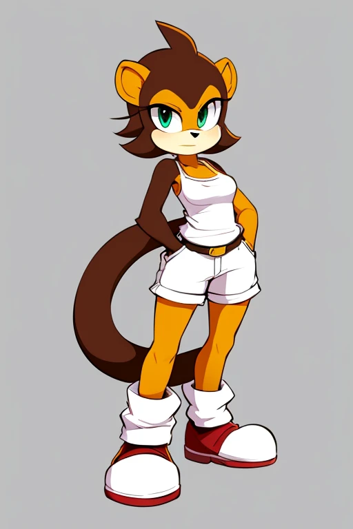 Female furry Leila monkey sonicfurry style 