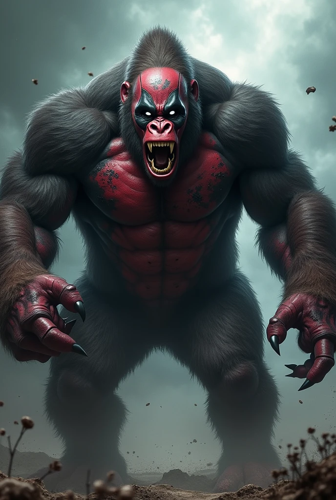 fusion de (KING KONG)+(t-rex)