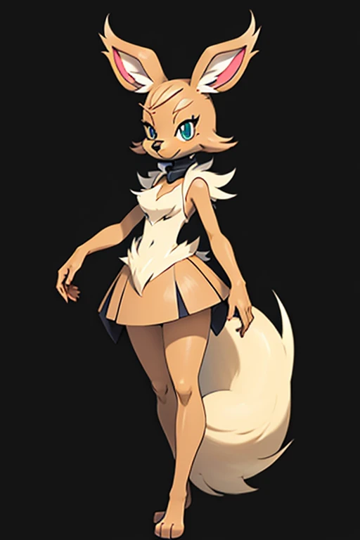 Female furry doe pokemon v style 