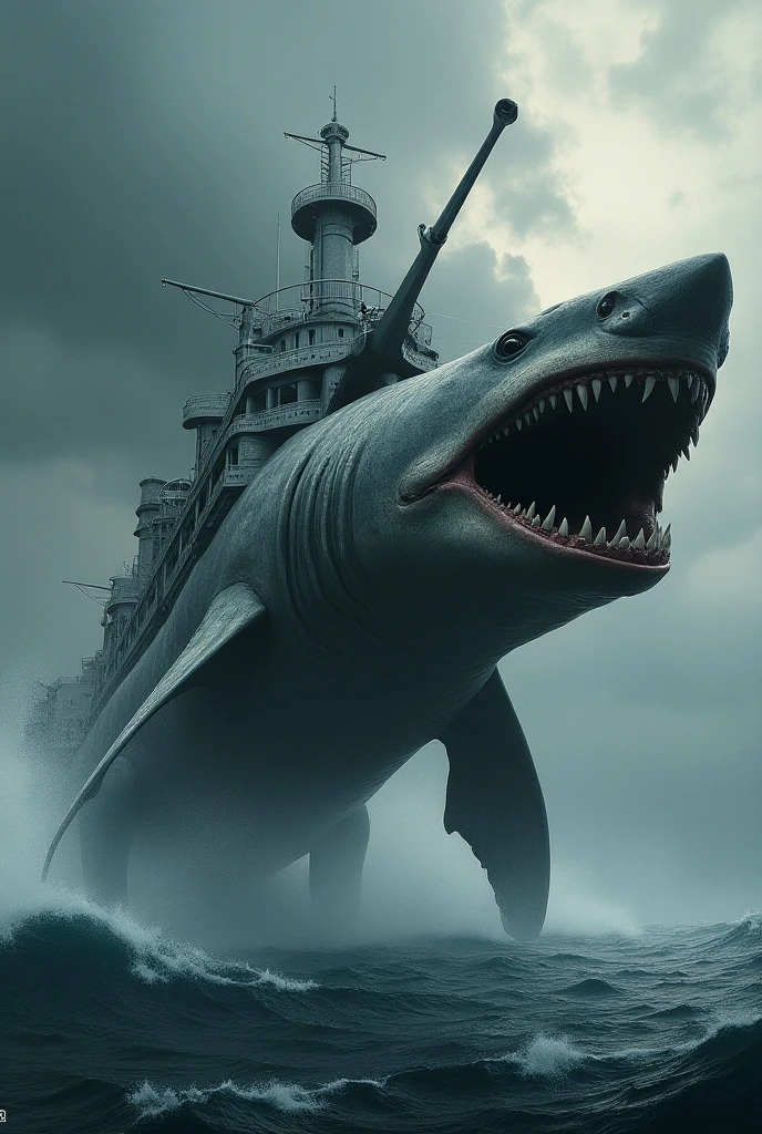 Ship+ shark cross breeding